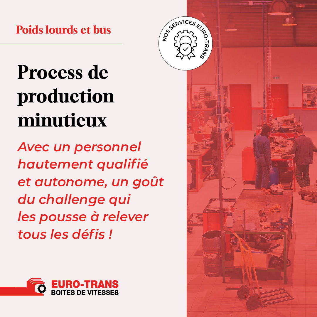 Le process de production minutieux d’Eurotrans